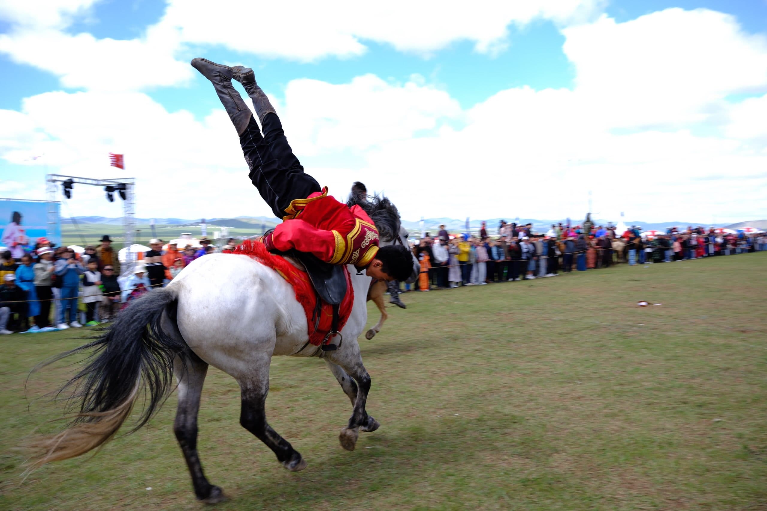 Naadam Horseback Archery
